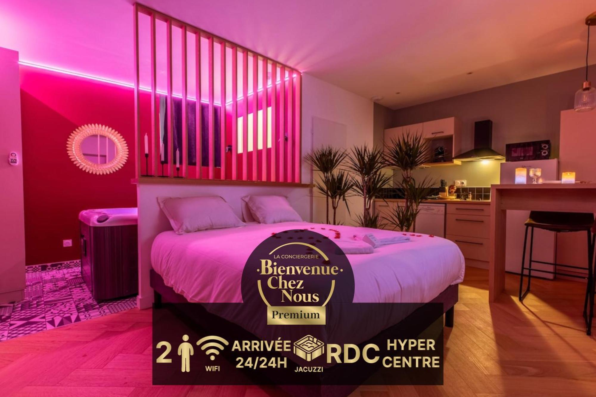 Loveroom En Centre Avec Jacuzzi - Notre Dame *